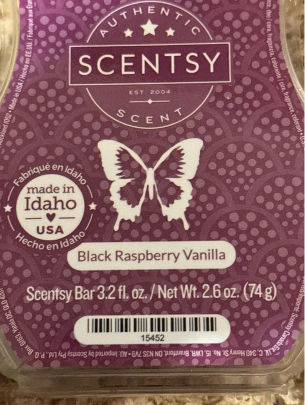 Classic Scent Black raspberry vanilla